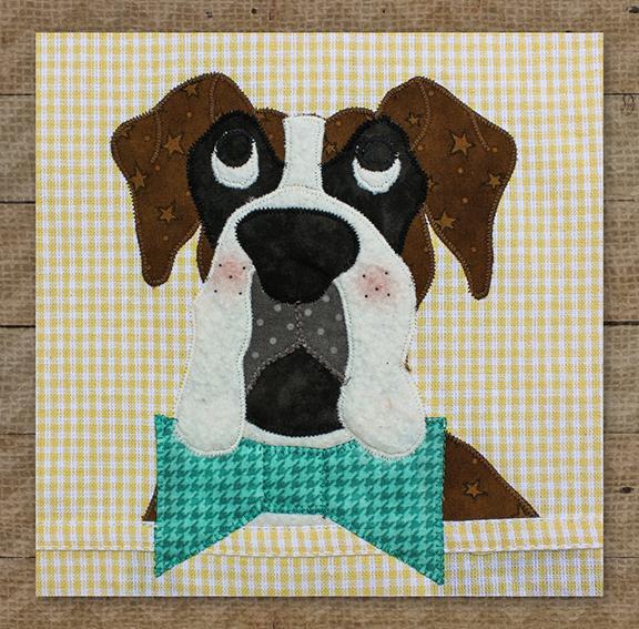 Boxer Precut Prefused Applique Kit by Leanne Anderson for The Whole Country Caboodle