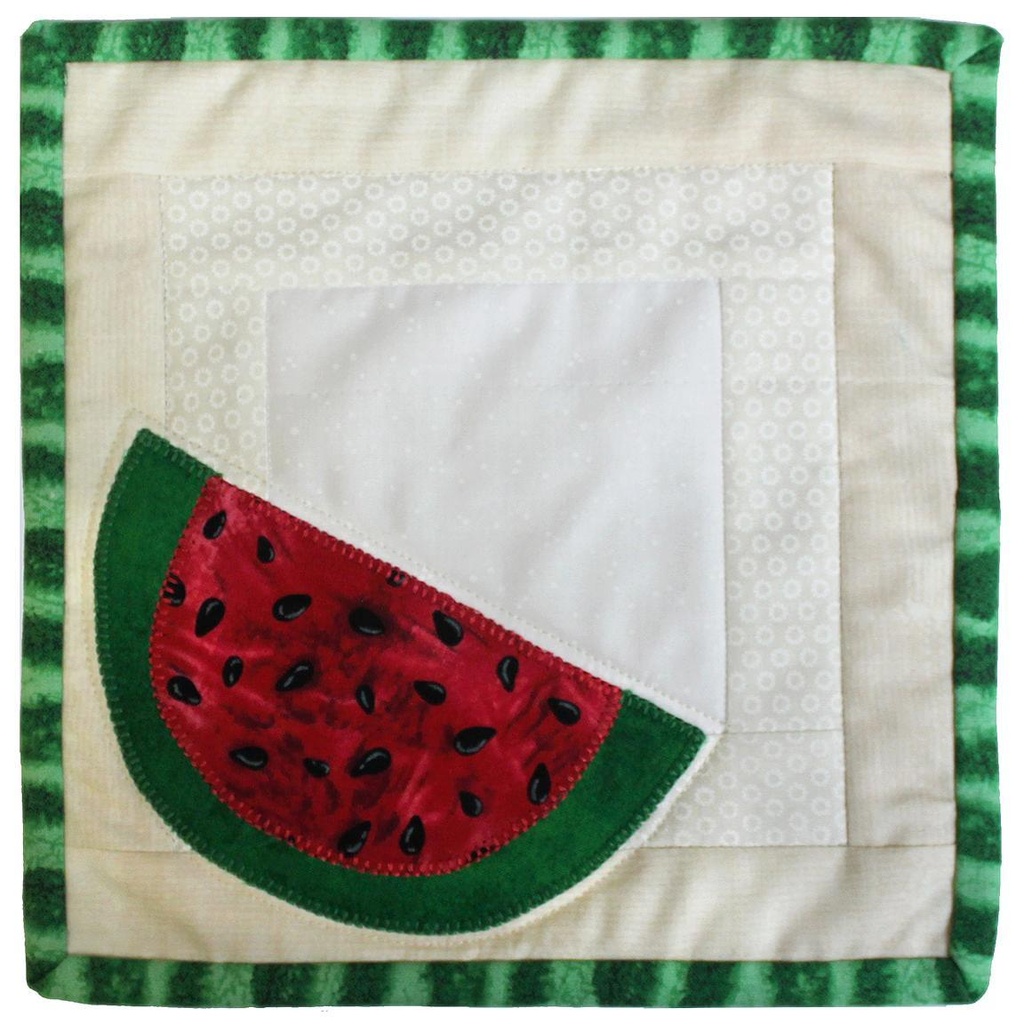 Watermelon Mug Rug Kit