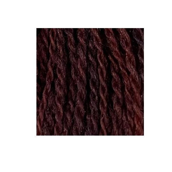 Merino Variegated Wool Thread, Dark Red, Size 15