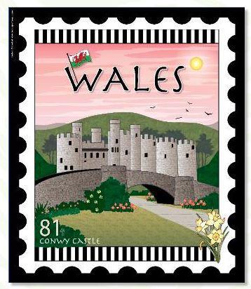 Nations Mini Stamp Panel: Wales