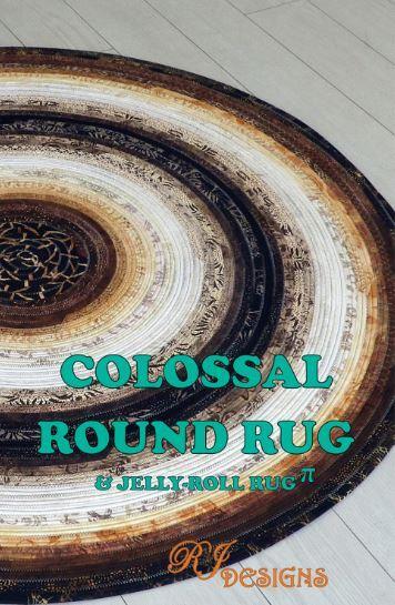 Collosal Round Rug By Rj Designs