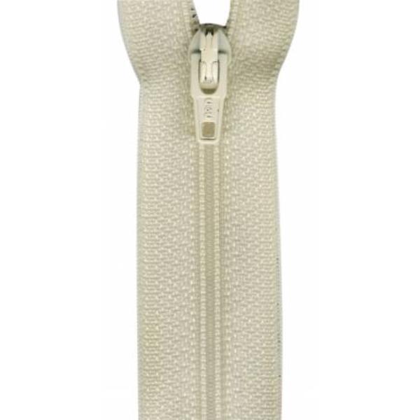 All-Purpose Polyester Coil Zipper 18In Natural By Coats & Clark