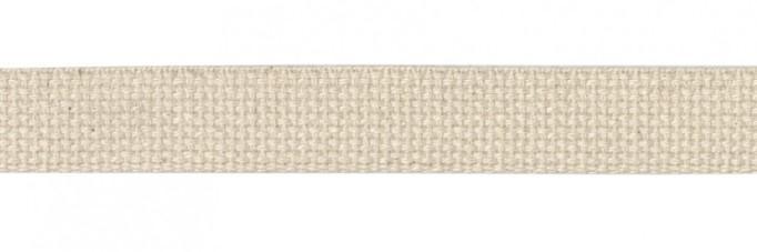 Cotton Webbing Natural 1In