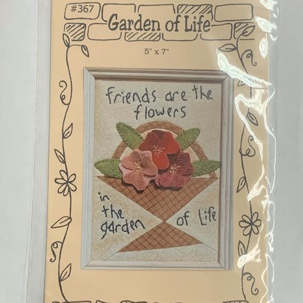 Garden Of Life Applique/Embroidery Pattern From Simply Put Plus