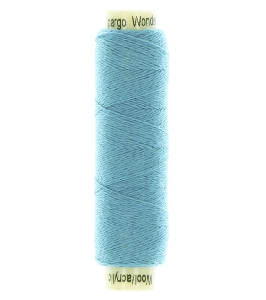 Ellana Turquoise Wool Thread by Sue Spargo for Wonderfil