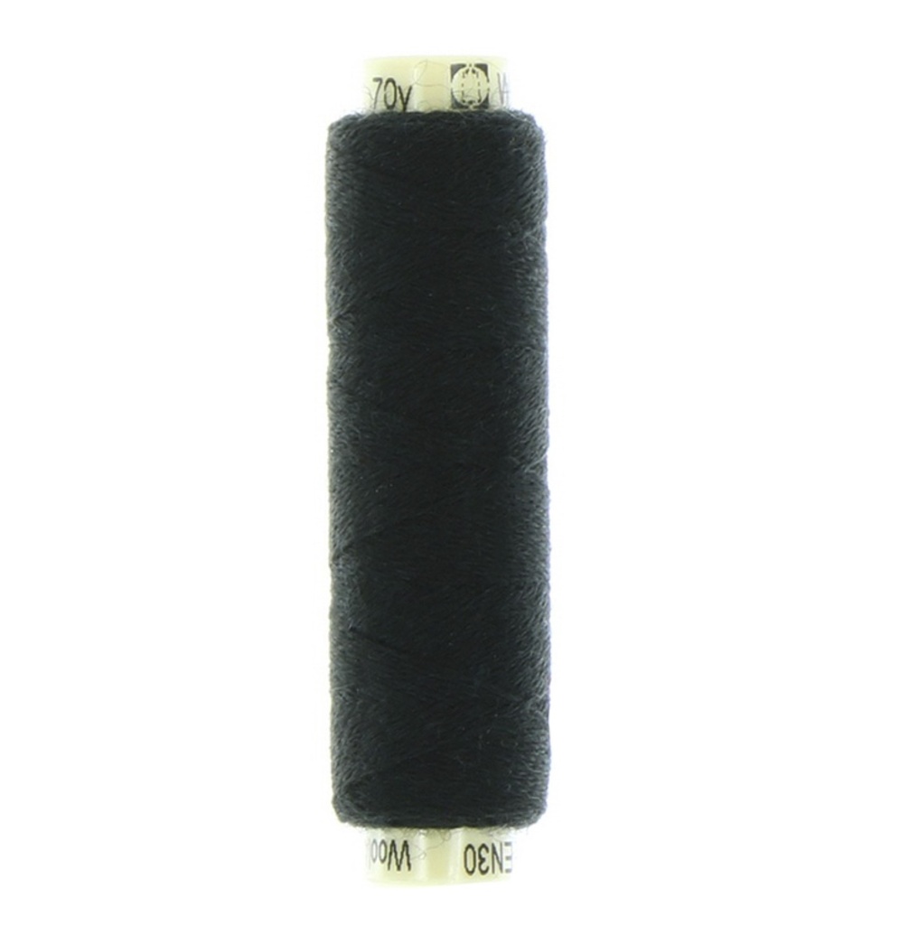 Ellana Black Wool Thread By Sue Spargo For Wonderfil