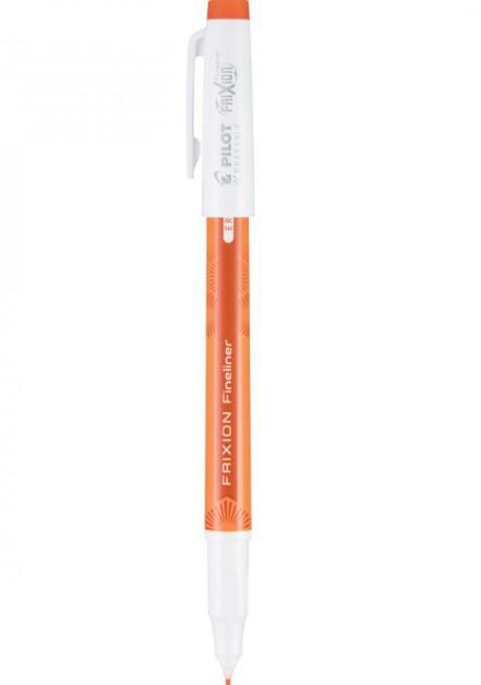 Frixion Erasable Gel Pen, Orange Fineliner