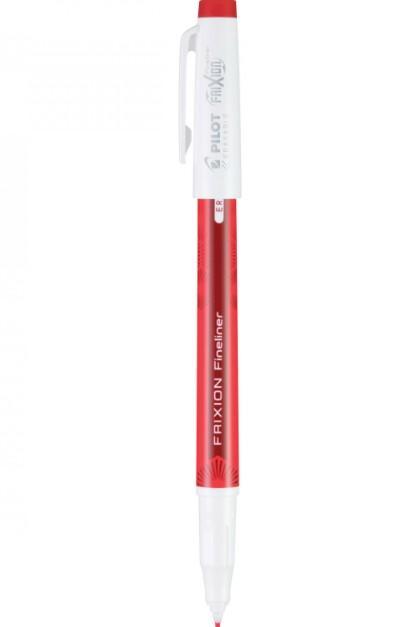 Frixion Erasable Gel Pen, Red Fineliner