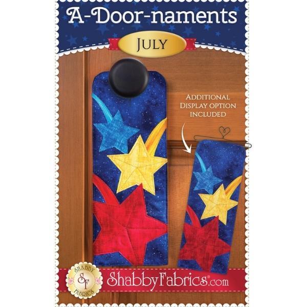 A-Door-Nament July Pattern From Shabby Fabrics