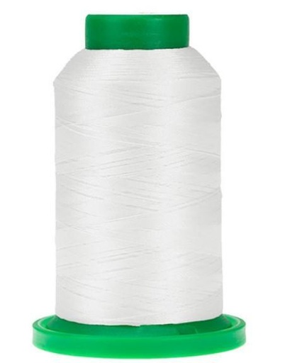 [ISA-2922-10] Isacord Silky White Polyester Embroidery Thread - 2922-0010