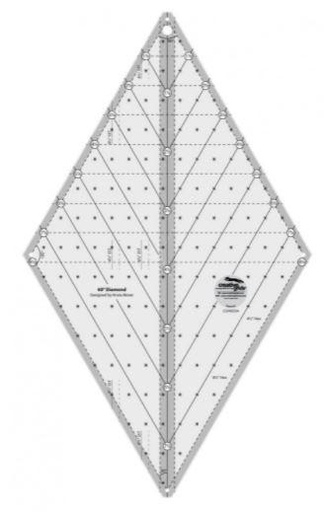 [CGR-60DIA] Creative Grids 60 Degree Diamond Ruler