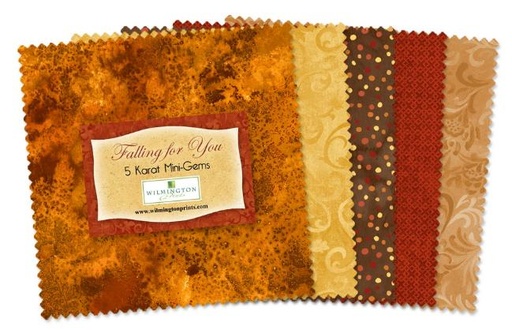 [WP-505-10-505] Falling for You 5" Squares from Wilmington Prints