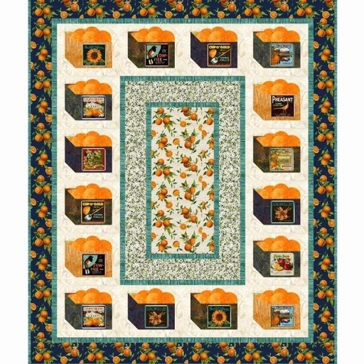 [GQH-TOB] The Orange Box Quilt Pattern By Susan Clairefor Gourmet Quilter