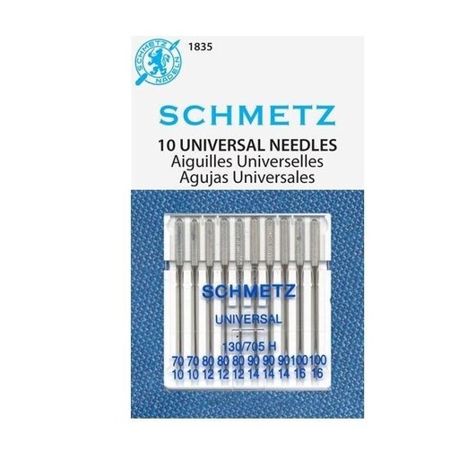 [SCHM-1835] Schmetz Universal Machine Needles, Size 70/80/90/100