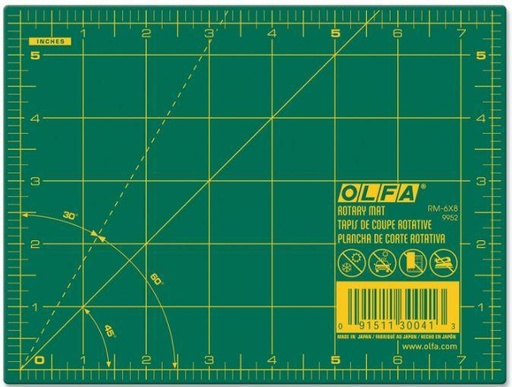 [OLFA-RM-6X8] Olfa 6 x 8 Cutting Mat