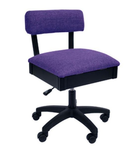 [ARW-CHAIRPURPLE] Arrow Royal  Purple Hydraulic Chair