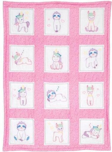 [JD-300-883] Nursery Quilt Blocks: Baby Animals from Jack Dempsey Needle Art