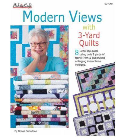 [CKR-031640] Modern Views 3 Yard Quilts By Donna Robertson From Fabric Cafe