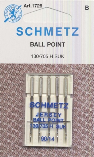 [SCHM-1726] Schmetz Jersey Ball Point Needles, 90/14