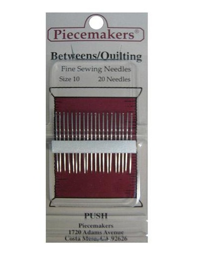 [CKR-12-B10] Piecemakers Needles Betweens/Quilting Sz 10 20 Count