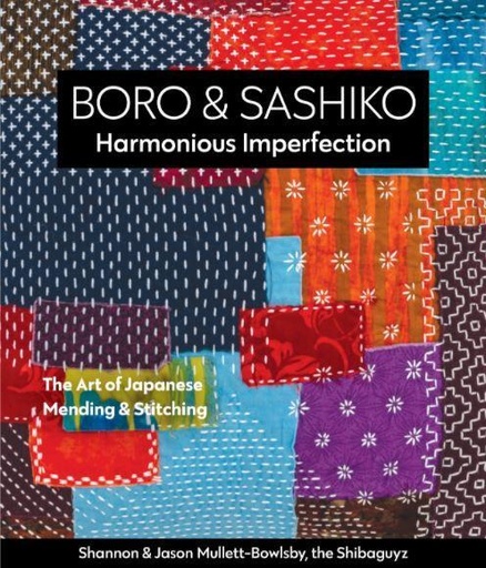 [CKR-11379] Boro & Sashiko Harmonious Imperfection From Stash Books