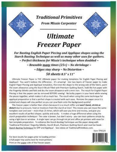 [TP-4329] Ultimate Freezer Paper From Traditional Primitives