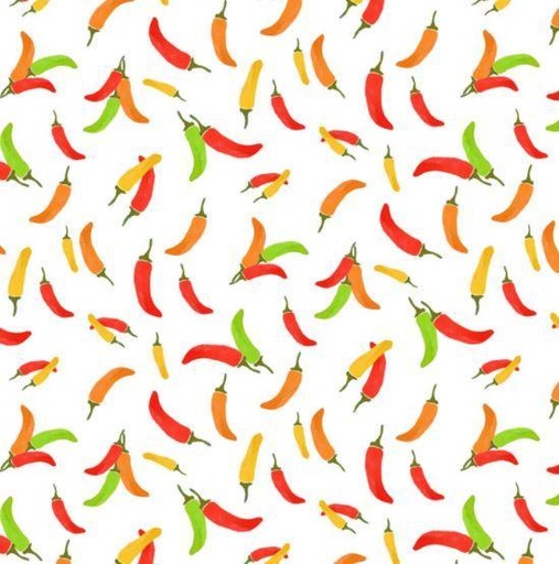 [MM-9425-white] Hot, Hot, Hot From Michael Miller Fabrics