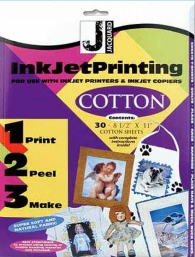 [JAC-9802] Inkjet Printing Cotton Sheets from Jacquard