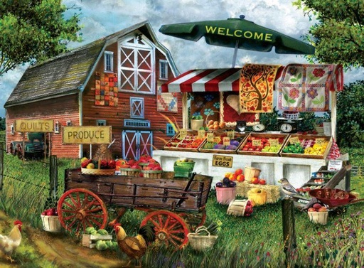 [SUN-28773] Fresh Country Produce Jigsaw Puzzle, 1000 pc. from SunsOut