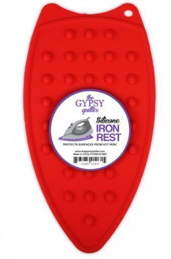 [TGQ-019] Silicone Iron Rest Red from the Gypsy Quilter