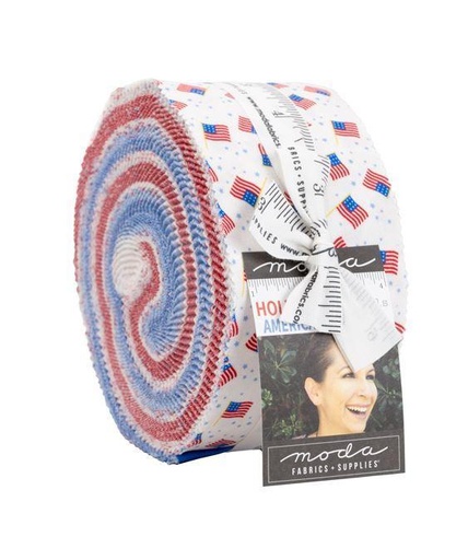 [MOD-20760JR] Holiday Americana Jelly Roll by Stacy Iest Hsu from Moda Fabrics