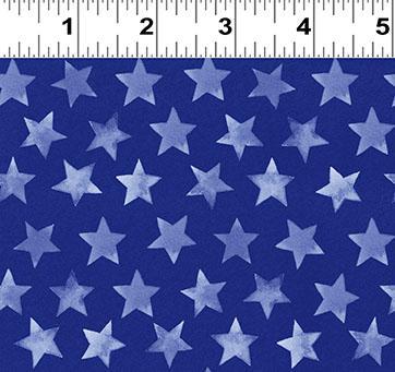 [COW-3226-93] America Flag Stars Light Navy  by H. Chan from Clothworks