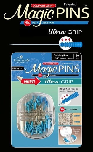 [MP-219812] Magic Pins Ultra Grip Quilting Pins 1 3/4 Inch