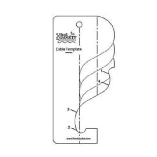 [HQ-HG00445-4] Handi Quilter Cable Template