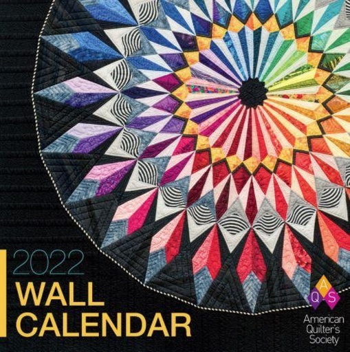 [AQS-15298] AQS Wall Calendar 2022 from American Quilters Society