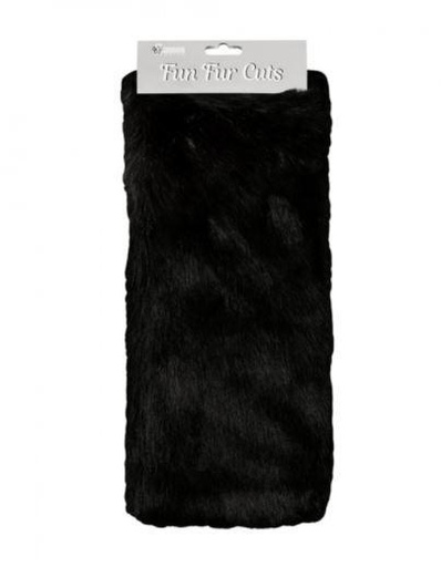 [CKR-FFCGRIZBlack] Fun Fur Cut Grizzly Black From Shannon Fabrics