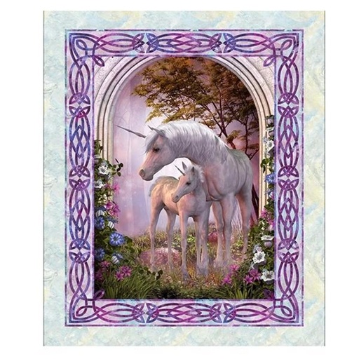 [ITB-FUN1UN-1] Unicorn Panel By Jason Yenter From In The Beginning Fabrics 