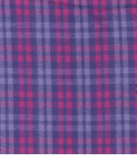 [MB-0904-Violet] Mix And Mingle  Tattersal Violet From Primo Plaid Flannel By Marcus Fabrics