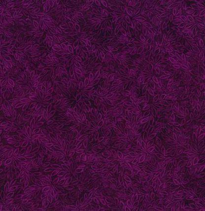 [TTR-C8500-Plum] Meadow Plum Mini Leaf From Timeless Treasures