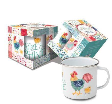 [STT-24594] Cookbook Tin Mug By Lori Holt