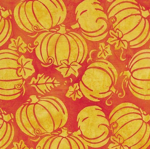 [IB-122027199] Pumpkin Delight Pumpkin Blush From Island Batik