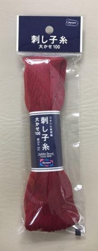 [ST-0104] Sashiko Large Skein Red Thread