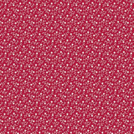 [AND-9943-R] Star Spangled Star/Vine Red for Andover Fabrics