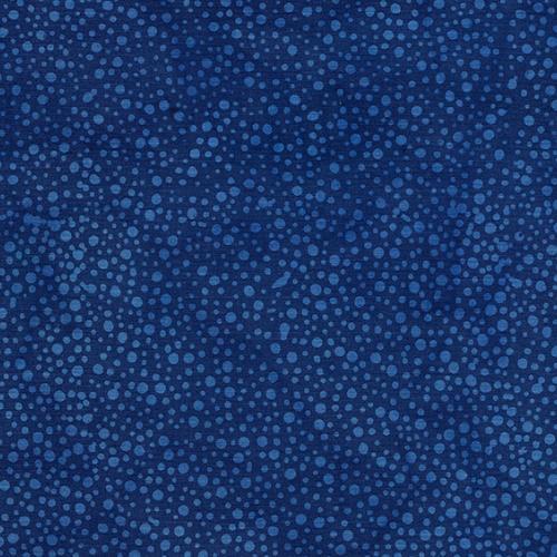 [IB-112138521] Island Batik Mini Dot Harbor Blue