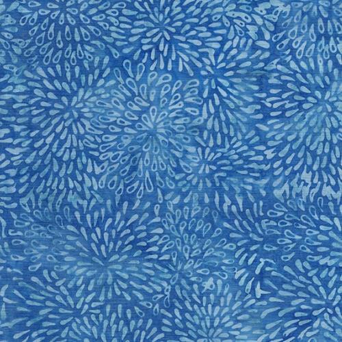 [IB-112111520] Petals Provence Small Petal French Blue Island Batik