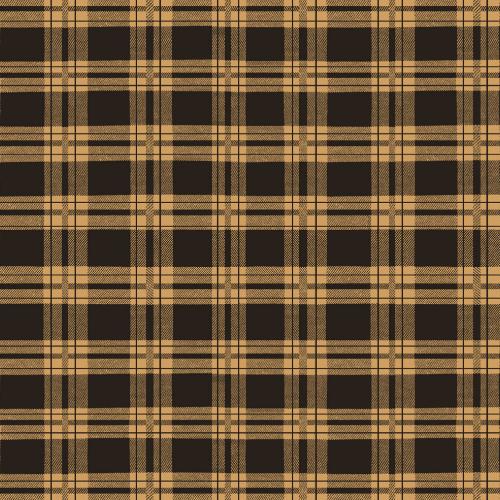 [COW-3442-70] Living the Dream Plaid Blanket Light Rust by Dan DiPaolo for Clothworks