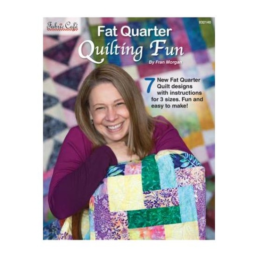 [CKR-FC032140] Fat Quarter Quilting Fun by Fran Morgan from Fabric Cafe