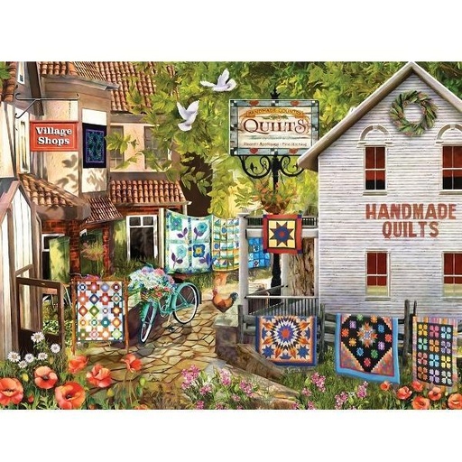 [CKR-28559] Village Shops Puzzle 1000PCS