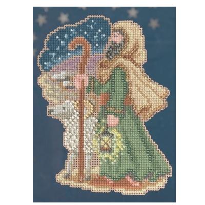 [WIC-MH193303] Nativity Trilogy Luke The Shepherd Beaded Cross Stitch Kit