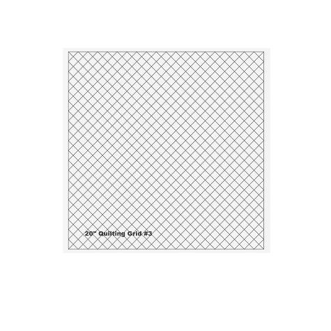 [STC-QG-03] 1 Inch Horizontal Quilting With Grids Preprinted Wholecloth